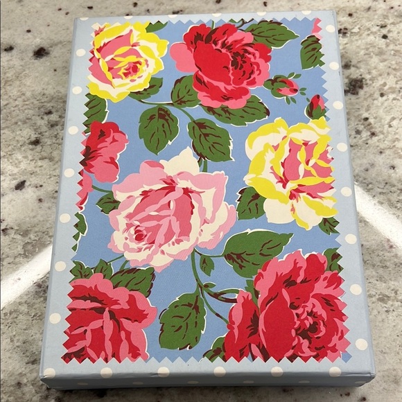 Floral Stationary Set - Blue and Red - Picture 1 of 7